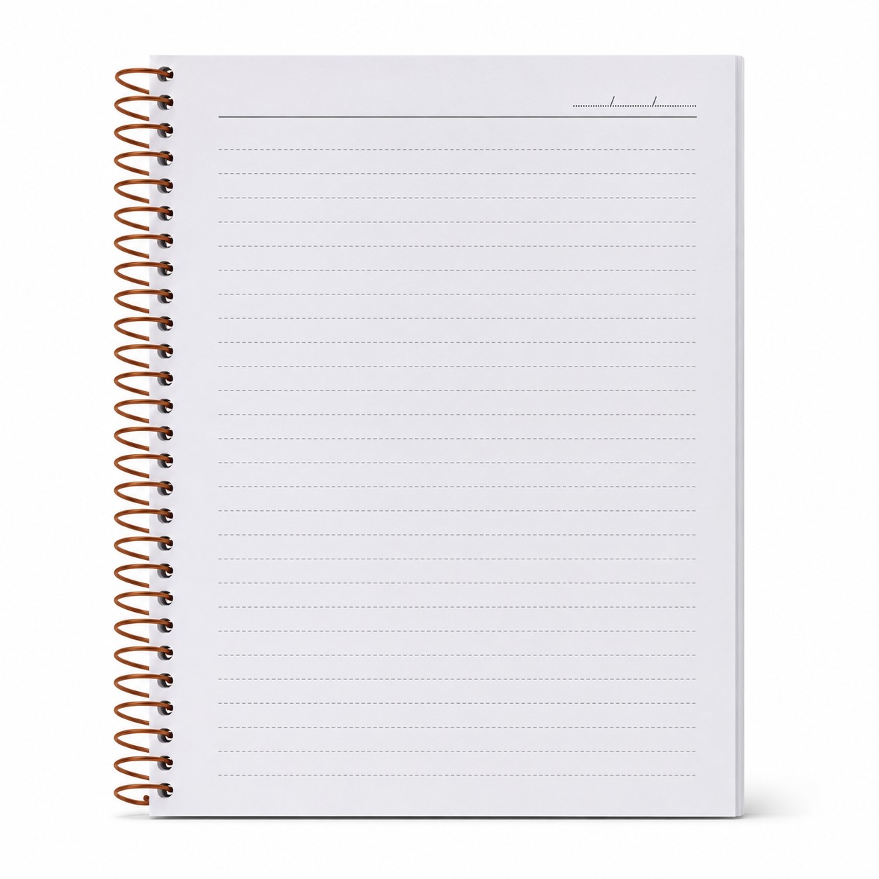 17*24 Spralli Pastel Desen Sert Kapak Defter (100 Yaprak Çizgili)