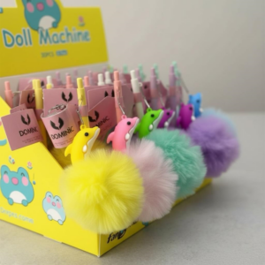No.5420-2 Yunus Balığı Modeli Pon Pon Peluş Versatil 0.7 Uçlu 30