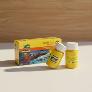 Nova Color Şişe Akrilik Boya Sarı Renk 30 Ml 12
