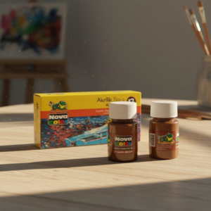 Nova Color Şişe Akrilik Boya Kahve Renk 30 Ml 12