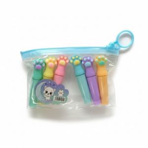 Xyh-211 Pati Figürü Pastel Renkler Fosforlu Kalem 6