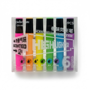 Chosch Cs-H879 Neon Kokulu Lüks Pastel Renkler Fosforlu Kalem 6