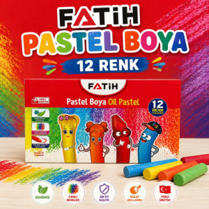 Fatih Pastel Boya 12 Renk