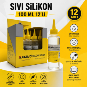 Sıvı Silikon 100 Ml 12