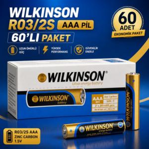 Wilkinson R03 Kumanda Pil 60