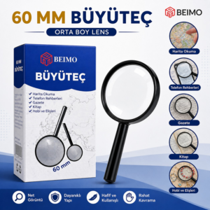 60 Mm Büyüteç