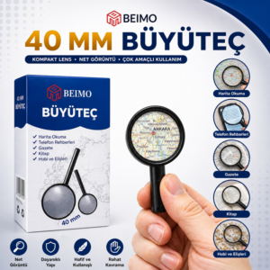 40 Mm Büyüteç *Koli 800