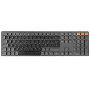 Everest KB-2610 Siyah/Gri 2.4G+BT1+BT2 Üçü Bir Arada 3 In 1 Q Kablosuz Klavye