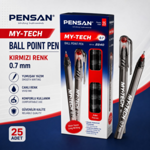 Pensan My-Tech Tükenmez Kalem Kırmızı Renk 25