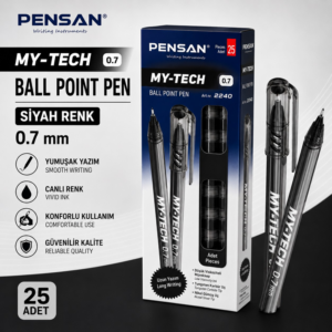 Pensan My-Tech Tükenmez Kalem Siyah Renk 25