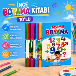 Boyama Kitabı İnce 10