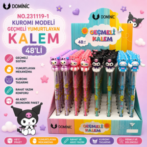 No.231119-1 Kuromi Modeli Geçmeli Yumurtlayan Kalem 48