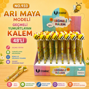 No.933 Arı Maya Modeli Geçmeli Yumurtlayan Kalem 48