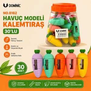 No.8162 Havuç Modeli Kalemtıraş 30