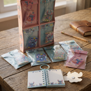 Stitch Anahtarlıklı Not Defteri 24