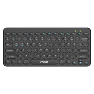 Everest KB-BT16 Siyah 2.4G+BT1+BT2 Q Klavye