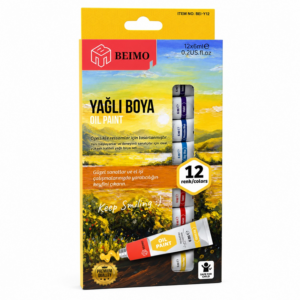Beimo Tüp Yağlı Boya 12 Renk