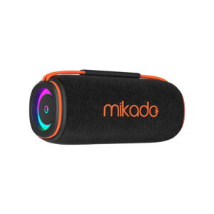 Mikado MD-32BT Siyah IPX6 30W RGB Işıklı 4500mAh TF KART+USB Destekli Bluetooth Hoparlör