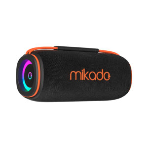 Mikado MD-33BT Siyah IPX6 60W RGB Işıklı 7200mAh TF KART+USB Destekli Bluetooth Hoparlör