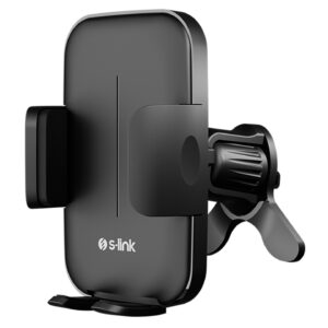 S-Link SL-AT89 Universal Adjustable Black Air Vent Car Phone Holder