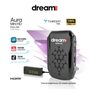 DREAMSTAR AURA FULL HD MİNİ UYDU ALICISI