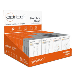 Apricot MultiBox 30 Kablo 20 Şarj Cihazlı Stand