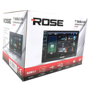 Rose DC-6300 BT 7" USB SD Bluetooth Double Teyp