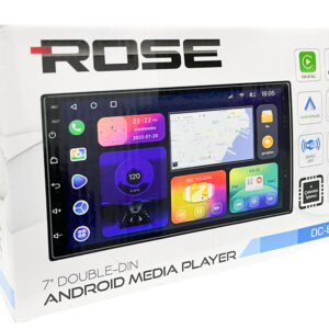 Rose DC-8300 BT 7" USB SD Bluetooth Android Double Teyp