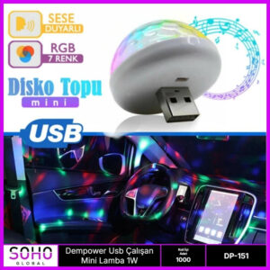 Dempower DP-151 Usb Girişli Mini Led Aydınlatma
