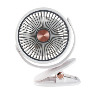 Feny FN-F70 Beyaz Ultra Sessiz Kancalı 360° 6¨ Şarjlı Fan