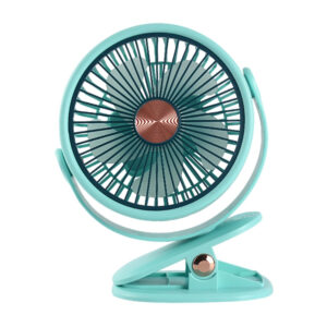 Feny FN-F70 Yeşil Ultra Sessiz Kancalı 360° 6¨ Şarjlı Fan