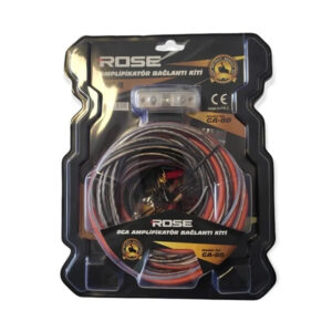 Rose GA-80 8GA Amolifikatör Bağlantı Kiti Oto Anfi Kablo Seri
