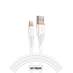 Hytech HY-X335 1.2M 3A Lightning Beyaz Data + Şarj Kablosu