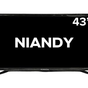NIANDY 43 İnç HD VGA/HDMI Girişli Hoparlörlü Siyah Ekran Monitör