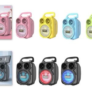 Platoon PL-4512 Illuminated Speaker with Bluetooth, SD, USB Input (KMS-1182)