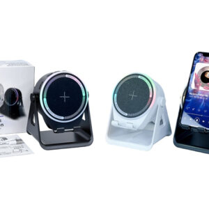 Platoon PL-4676 BT, USB Connected RGB Light Speaker with Phone Holder