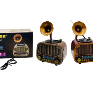 Platoon PL-4709 FM,BT,SD,USB GİRİŞLİ NOSTALJİ SPEAKER