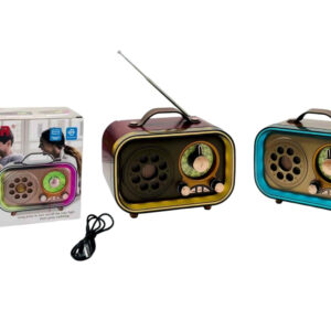 Platoon PL-4713 FM,BT,SD,USB GİRİŞLİ RGB IŞIKLI NOSTALJİ SPEAKER