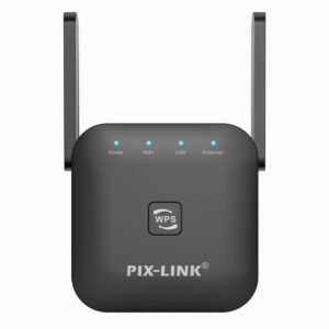 Platoon PIX-LINK PL-8263 300Mbps 1xWAN/LAN Port 2 Anten Repeater+AP Siyah/Beyaz Kablosuz Menzil Genişletici