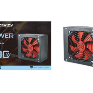 Platoon PL-9261 500W 12cm Kutulu Power Supply