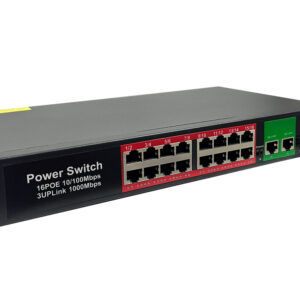 VATANPR-1630G 16+3 Port 10/100/1000 Poe Switch