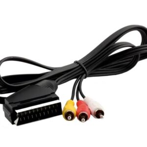 Rose RC-04 1.2M Scart 3 RCA Flat Tos Kablo