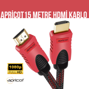 Apricot AP-HDK15 Örgülü 15M HDMI Kablo