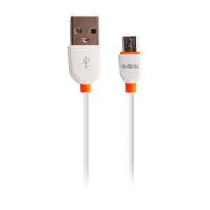 S-Link SLP-505 Akıllı Telefonlar Ve Tablet Micro Usb Beyaz Data + Şarj Kablosu