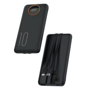 SNAPRON SNP-3012 10.000 MAH LDC EKRAN DAHİLİ KABLOLU 22,5W HIZLI ŞARJ POWERBANK