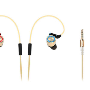 Rampage SN-J8 ELEGANT Mobil Telefon Uyumlu Metal Kulak Içi Gold Mikrofonlu Kulaklık