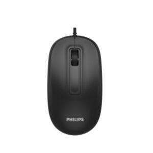 Philips SPK7238B USB Kablolu 1200DPI Optik Mouse Siyah