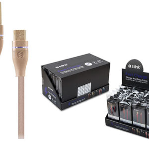 S-Link Swapp SW-C540 1M 3A Micro Usb Gold Şarj Kablosu