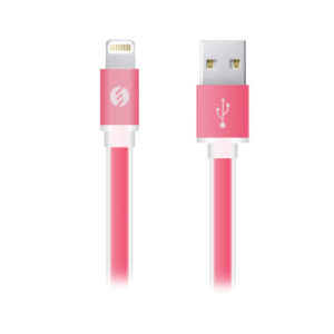 S-Link Swapp SW-C603 1m 2A iPhone Lightning Pink Charging Cable