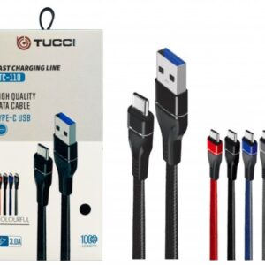 Tucci TC-110 3A 1M Type-C Şarj Kablosu